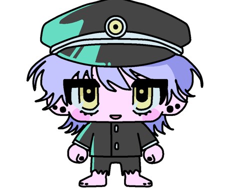 デフォルメのキャラクターイラストを描きます ポップで可愛いデフォルメのキャラクターイラストを描きます イメージ2