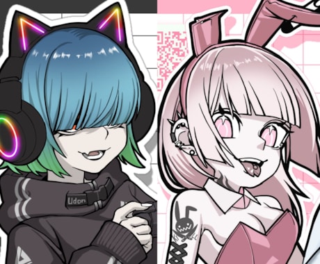 ポップでカワイイアイコン/イラスト制作します あなただけのオリジナルイラストを制作します！ イメージ1