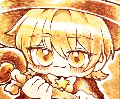 可愛い系のイラスト描きます もちっと可愛いアイコンどうですか？ イメージ1