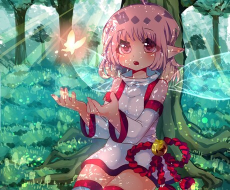 女の子のイラストをお描きします イメージ1