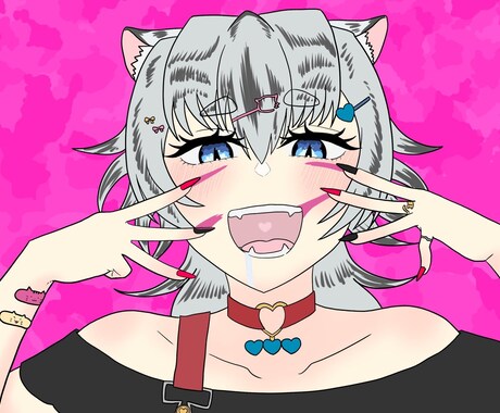 立ち絵、アイコン、キャラ制作など何でも承ります スタイルのいい女性からムキムキの男性まで幅広く描きます！ イメージ2