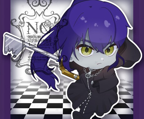 SDイラスト描きます 配信素材やグッズにいかがですか？✨ イメージ2