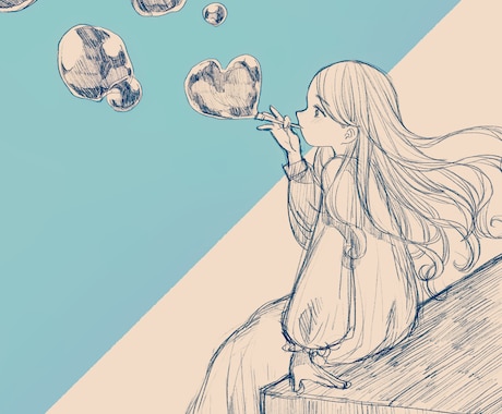 柔らかな雰囲気のイラスト描きます あたたかみのあるイラスト描きます！ イメージ1