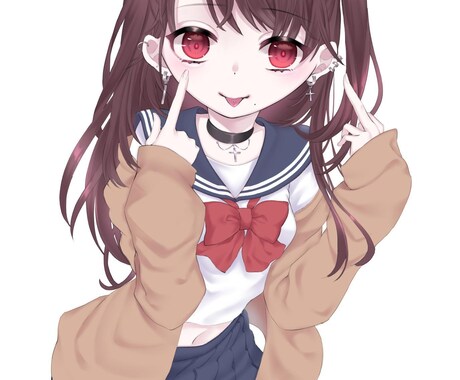 SNSなどのアイコンを描きます 【自分だけのイラストでアイコン可愛くしませんか？】 イメージ2