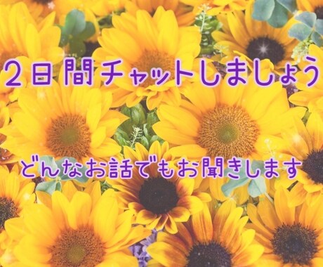 お姉さんが2日間回数無制限であなたの味方になります LINE感覚で雑談、愚痴、お悩みなどまるごと受け止めます♡ イメージ1