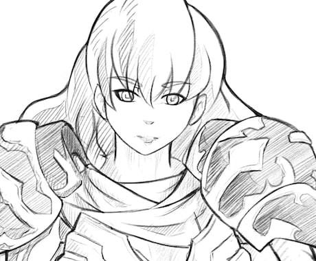 鉛筆画でSNSアイコンお描きします 描いてほしい画を指定して頂ければオリジナル、版権描きます。 イメージ1