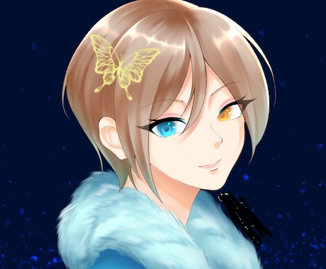SNSアイコン。ここでカッコイイもの描きます かっこよさ重視、キレイ重視が好きな人に描きます。 イメージ1