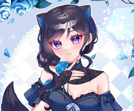 商用利用可／アイコンやサムネ、一枚絵など承ります キラキラ可愛いイラストをお描きします✨ イメージ1