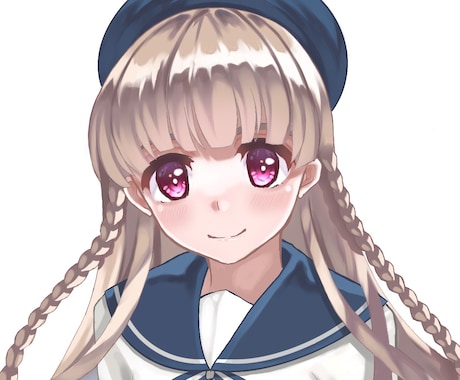 あなたの用途に合わせたかわいい人物イラスト描きます 一枚絵・立ち絵・背景ありなどご要望に応じた作品が手に入ります イメージ1