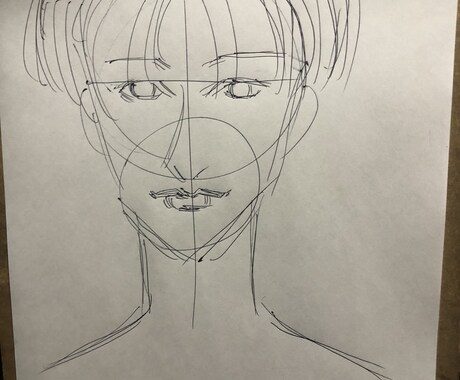 大まかな速記イラストデッサンの書き方を教えています 特徴を掴んだイラストの速記法のレクチャーをします イメージ2