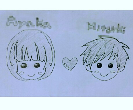 シンプルな可愛い似顔絵描かせて頂きます！SNSなどのプロフィール画像などにいかがでしょうか(^^) イメージ1