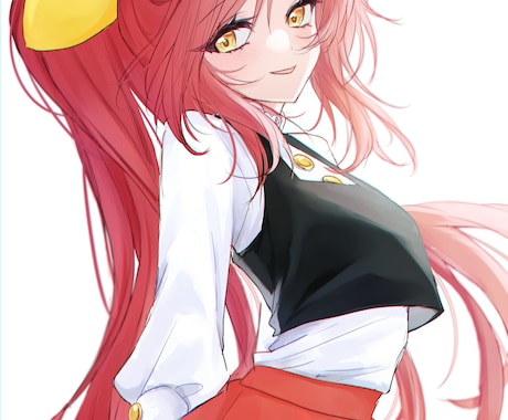 かわいい女の子のイラストを描きます イメージ1