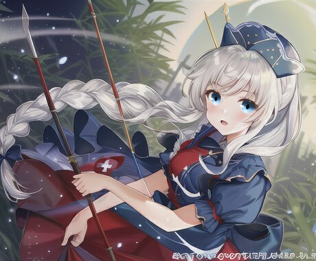 オリジナルキャラや東方キャラをご希望に描きます オリジナルや東方キャラ描きます！ イメージ2