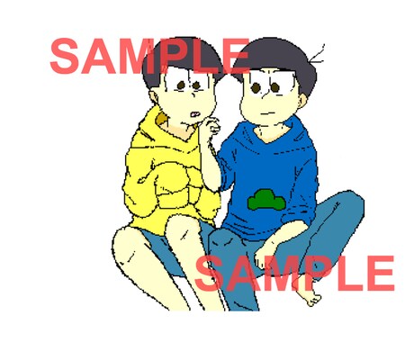 あなたの線画をドット絵にし、色付けします 絵柄はそのままにドット絵にしてみませんか？ イメージ2