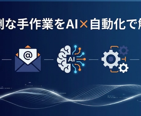 面倒な手作業をAI×自動化で解決しますます GAS/Python対応◎現場目線で本当に使える仕組を制作 イメージ1