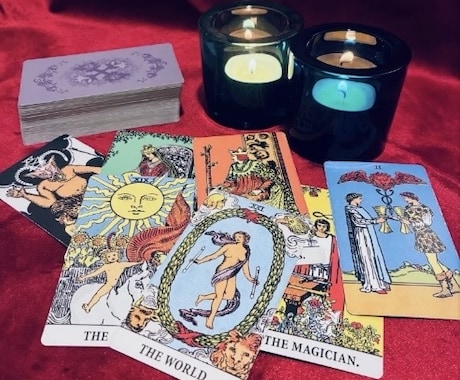 ゆる〜くお喋りしながらタロットカードもします 今の心の状態がカードに出るんだね〜！背中を押してもらおう！ イメージ2