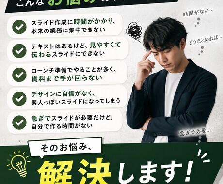 ローンチ経験者が売れるセミナースライドを作成します あなたは販売に集中。資料作成はお任せください。 イメージ2