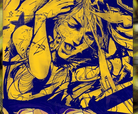 映画ポスター風イラストつくります あなたのキャラクターを映画風に イメージ2