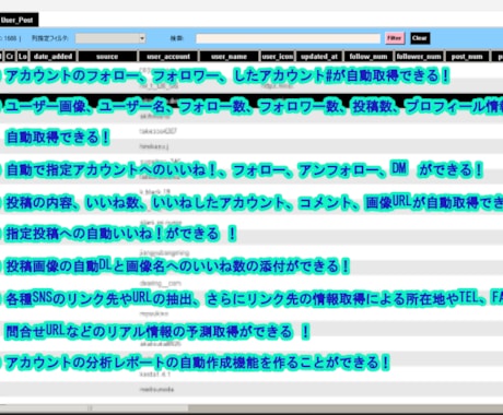 Instagramの最強自動化ツールを制作します DMの乱発はではなく、濃い見込み客の抽出とアプローチを自動化 イメージ1