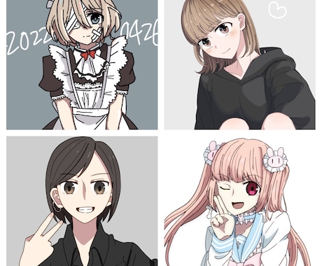 SNS・動画で使えるイラスト最短3日で納品します 最短3日でアニメ塗りイラストを納品！ イメージ2