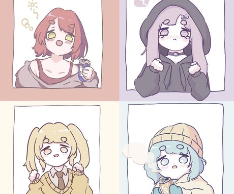 配信用サブスクスタンプ制作します YouTubeやTwitchのサブスクスタンプ素材を作ります イメージ2