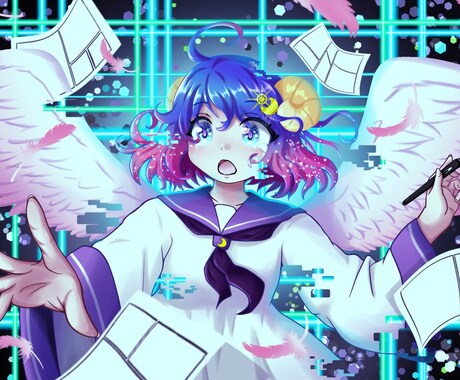 アイコンやイラストを制作します SNSやVtuber、プレゼントなどにも イメージ1