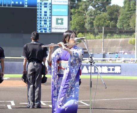 即日対応可能！現役プロ奏者がフルート宅録します 和笛風の吹き方のアレンジやアドリブも可能です♪ イメージ2