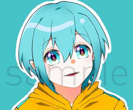 アイコンイラスト、描きます あなただけのSNSアイコンをお描きします！ イメージ1