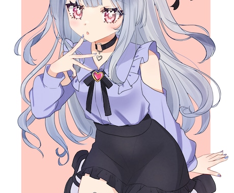 アイコンやキービジュアルイラストを描きます 可愛い女の子ならおまかせください！！ イメージ2