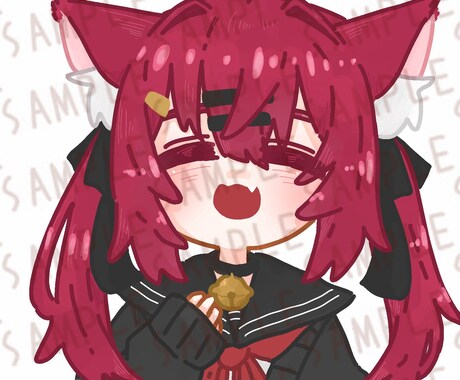 かわいいミニキャラお描きします 可愛くお描き致します！お気軽にお声掛けください！ イメージ1