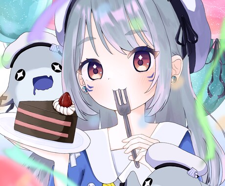 SDイラストから1枚絵まで何でも描きます ご要望に合わせた素敵なイラストをご用意いたします！ イメージ2