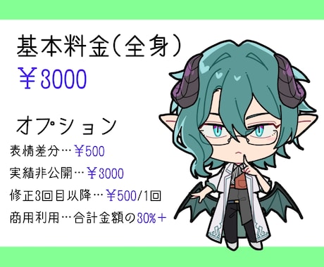 パッと目を引くころっとかわいいミニキャラ描きます シンプルな塗りで誰にでも愛されるミニキャラを イメージ2