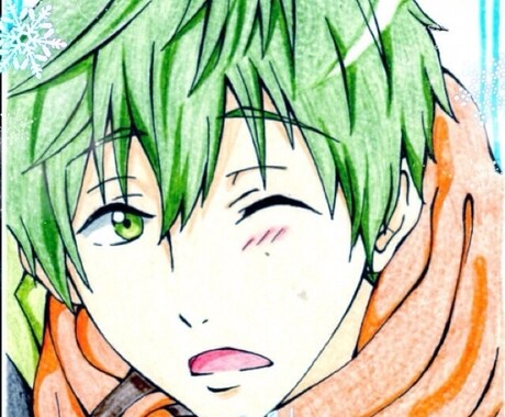 お好きなイラスト手描きします 温かい手描き✩.*˚お好きなイラストのイメージ☆彡 イメージ1
