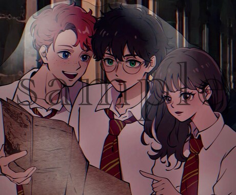 イラスト、アイコンなど制作します 何度でもリテイク可！満足出来るイラストになるまで描きます！！ イメージ1