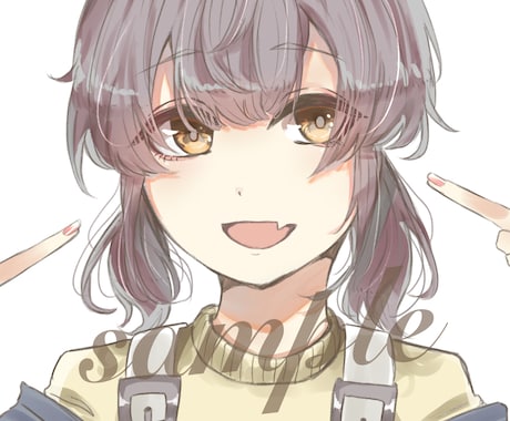最短1日！カッコ可愛いアイコンお描きします SNSなどに！（ヘッダーも）お気に入りの一枚をお描きします！ イメージ1