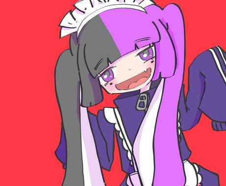 popで可愛いsns用アイコン描きます イメージ1