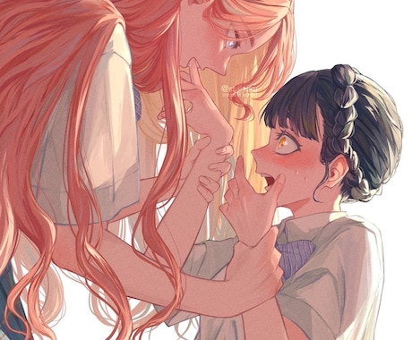 空気感が伝わるイラスト描きます アイコンヘッダーサムネ表紙/創作.NLBLGL対応 イメージ2