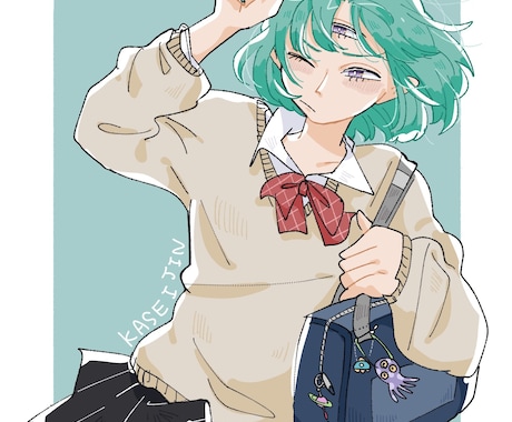イラスト全般描きます かわいい女の子が得意です!お気軽にご相談ください! イメージ1