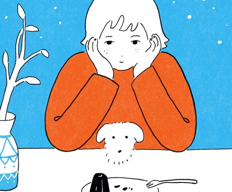 商用OK！手書き感のあるかわいいイラスト描きます 即日～6日のスピード納品！多種多様なイラスト描けます イメージ1