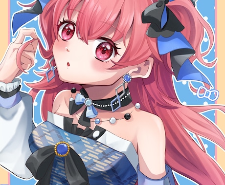 アイドル系・かわいい女の子イラスト制作します イメージ1