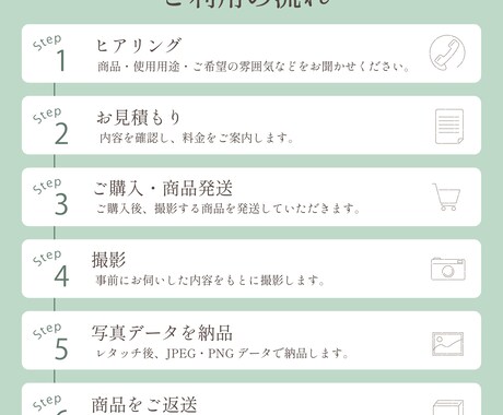 世界観が伝わる商品写真を撮影します SNSやECで使える、あなたらしい商品写真を イメージ2