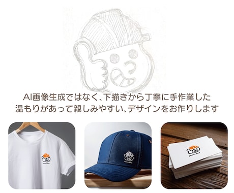 先着10名半額３案提案修正回数無制限ロゴ作成します 下描きから丁寧に作成。商用可・著作権譲渡で使いやすい。 イメージ2
