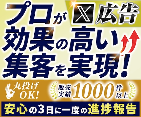 X広告であなたのサービスをPRして集客いたします 集客にお悩みの方必見！適切なﾀｰｹﾞﾃｨﾝｸﾞで効率良く集客 イメージ1