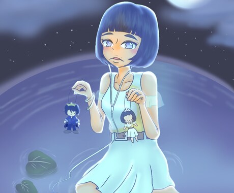 SNSのアイコン等にも使えるイラスト描きます イメージ1