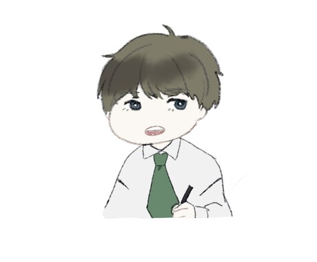 ゆるくて可愛い人物のアイコンを描きます （基本的に上半身までのイラストとなります！） イメージ2