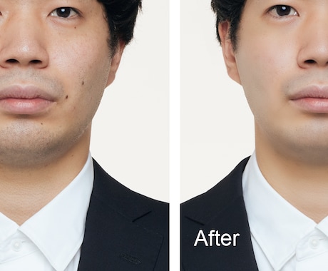 アプリよりきれいで自然な写真加工します 都内のプロ用スタジオで培ったレタッチの技術を提供いたします！ イメージ1