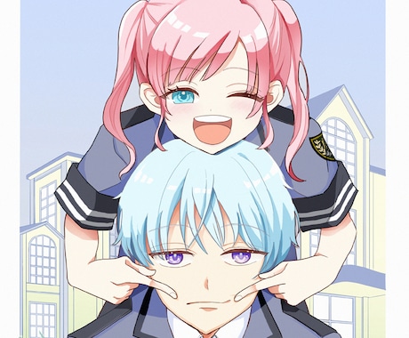 アイコンやサムネイルのイラストお描きします 購入前ラフOK。老若男女どの年代も対応します。 イメージ1