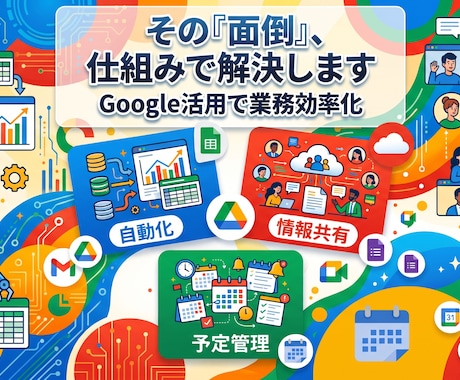 Google活用で面倒な社内業務を仕組み化します イメージ1