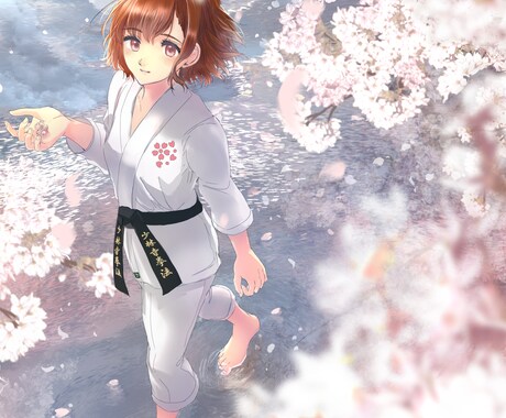 １枚絵やご希望に添ってイラストをお描きします 商用利用、個人使用のイラストを描かさせていただきます。 イメージ1