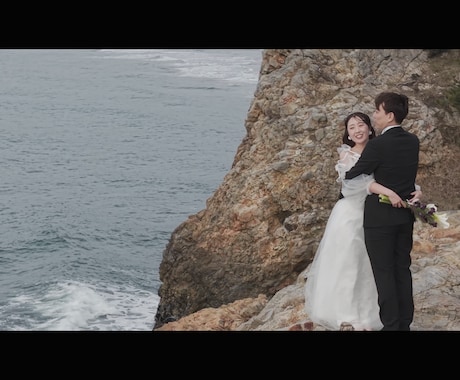 ドローンで撮る結婚式OPムービー制作します 撮影〜編集まで心を込めて制作します イメージ1